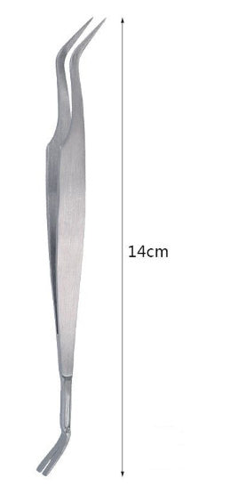 WENDYLOVE 2-in-1 Zeckenpinzette aus Edelstahl