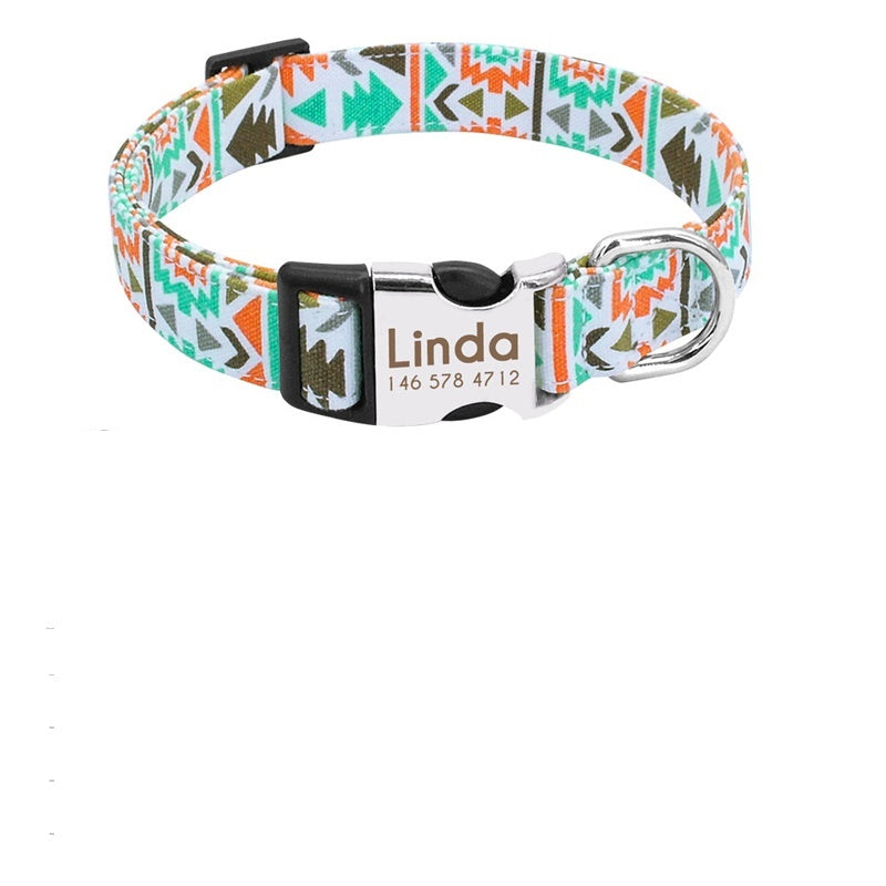 WENDYLOVE – Personalisiertes Hundehalsband mit Gravur & Leine
