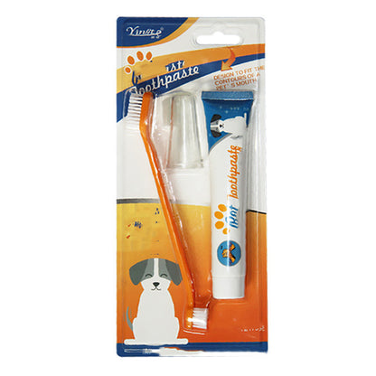 🐾 WENDYLOVE – Premium Zahnbürsten-Set für Hunde 🐾