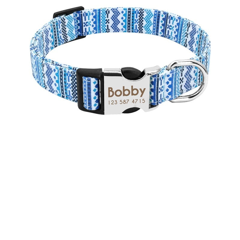 WENDYLOVE – Personalisiertes Hundehalsband mit Gravur & Leine