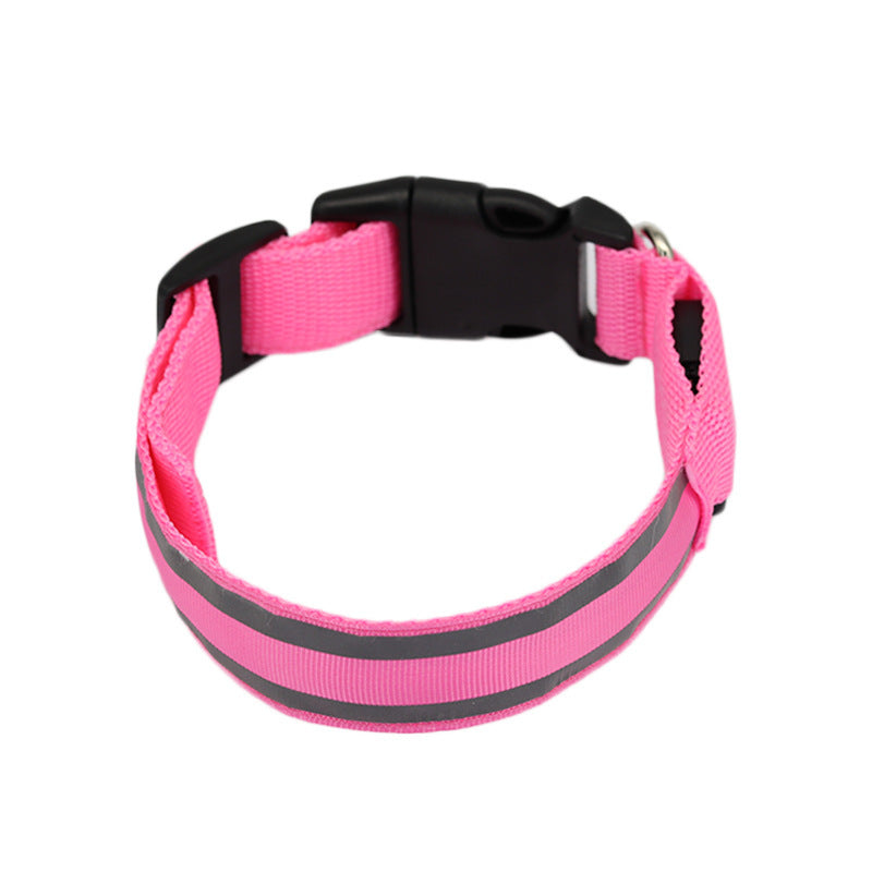 LED Nylon Hundehalsband