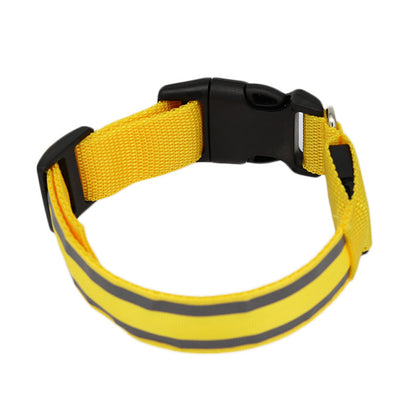 LED Nylon Hundehalsband