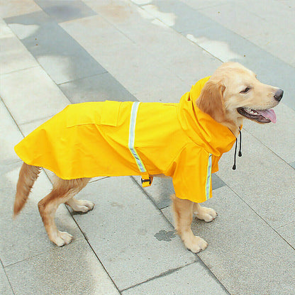 WENDYLOVE – Wasserfeste Hunde-Regenjacke aus Kunstleder