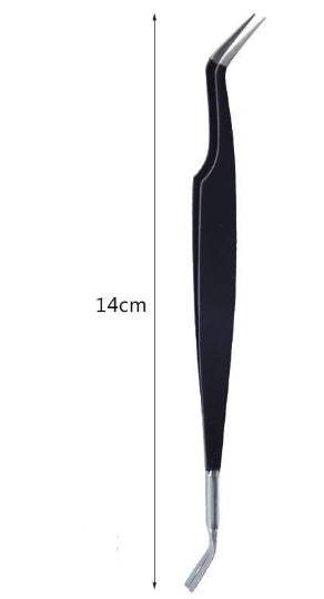 WENDYLOVE 2-in-1 Zeckenpinzette aus Edelstahl