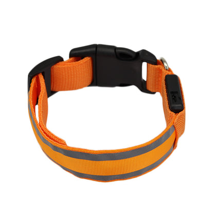 LED Nylon Hundehalsband