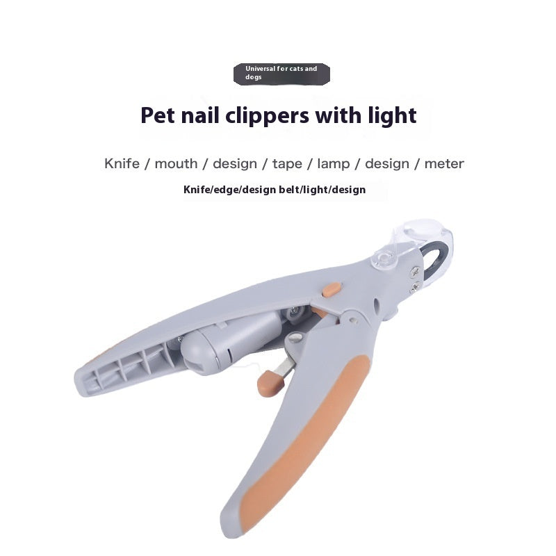 ✂️ WENDYLOVE – Premium Krallenschere mit LED-Licht & Blutlinienanzeige für Hunde und Katzen