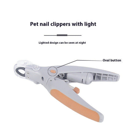 ✂️ WENDYLOVE – Premium Krallenschere mit LED-Licht & Blutlinienanzeige für Hunde und Katzen