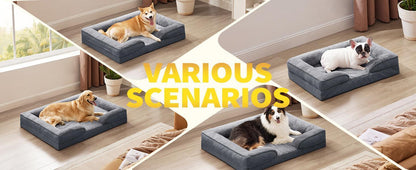 WENDYLOVE – Orthopädisches Premium Hundebett für gesunden Schlaf