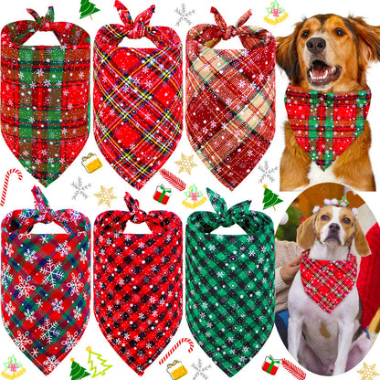 WENDYLOVE – Weihnachtliche Halstücher für Hunde PREMIUM 🐾