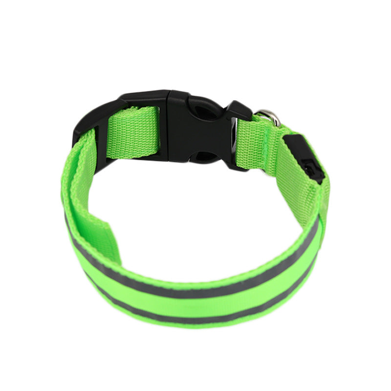 LED Nylon Hundehalsband
